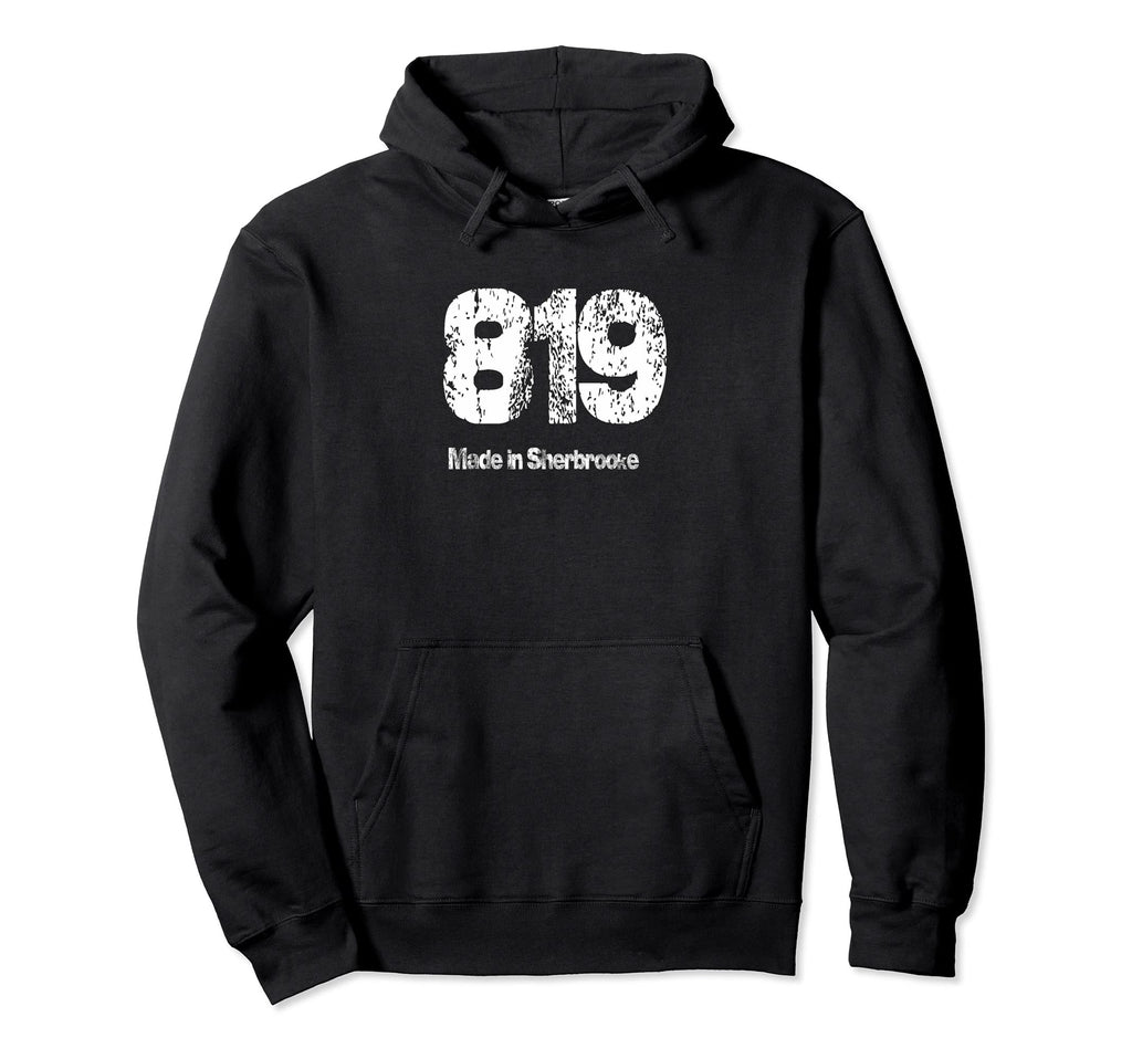 819 Made Sherbrooke Distressed Hoodie - Streetwear Style Men Women - T-Shirt, Sweatshirt, Hoodie