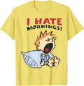 Vintage I Hate Mornings - Adult & Kids T-Shirts, Sweatshirts & Hoodies apparel design preview 1