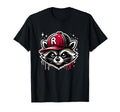 Raccoon Baseball Hat Street Art Graffiti T-Shirt - Unique Graphic Unisex - T-Shirt, Sweatshirt, Hoodie