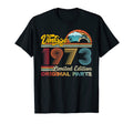 1973 Birthday Celebration Beach Sunset T-Shirt - Novelty Apparel Unisex - T-Shirt, Sweatshirt, Hoodie