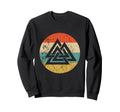 Valhalla Valknut Symbol Nordic Sweatshirt - Casual Everyday Wear Men Women - T-Shirt, Sweatshirt, Hoodie