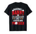 Baseball Nanny Funny Grandma Nanny T-Shirt - Aesthetic Graphic for Adults - T-Shirt, Sweatshirt, Hoodie