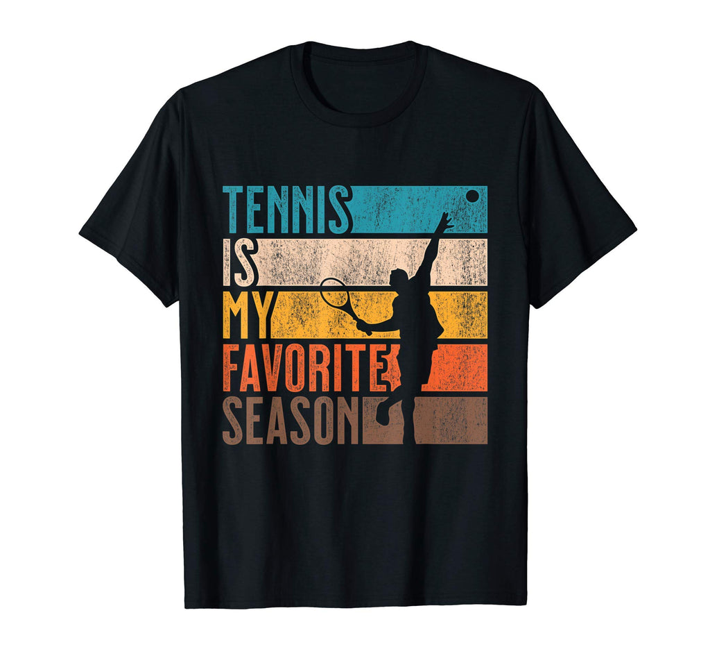 Distressed Tennis Is My Favorite Season T-Shirt - Unique Graphic for Adults - T-Shirt, Sweatshirt, Hoodie