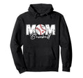 Baseball Mom Mothers Day Hoodie - Minimalist Print Men Women - T-Shirt, Sweatshirt, Hoodie