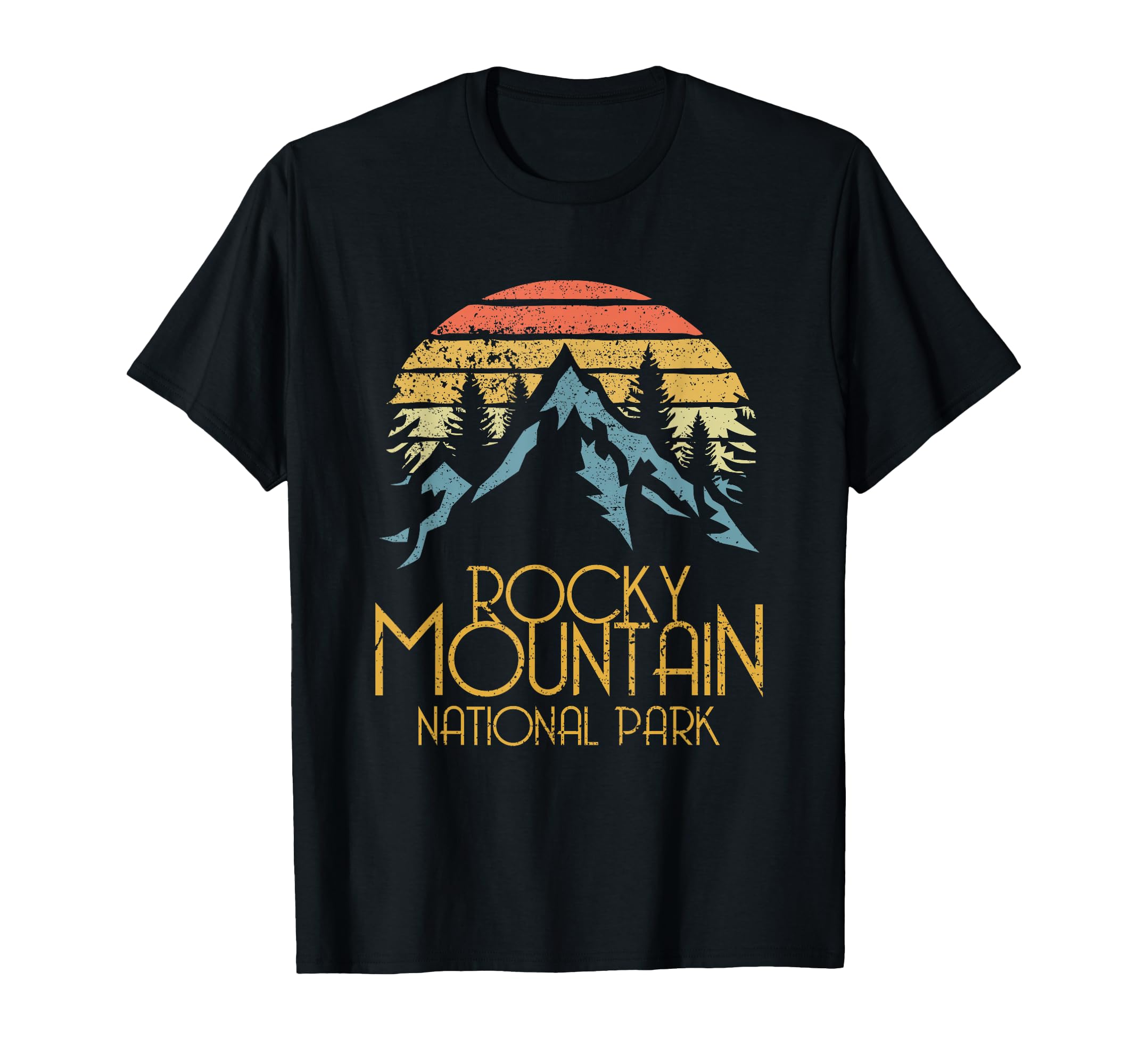 Rocky Mountains National Park T-Shirt - Casual Everyday Wear Men Women - T-Shirt, Sweatshirt, Hoodie