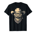 Rattlesnake Cowboy Hat Bandana Western T-Shirt - Unique Graphic Men Women - T-Shirt, Sweatshirt, Hoodie