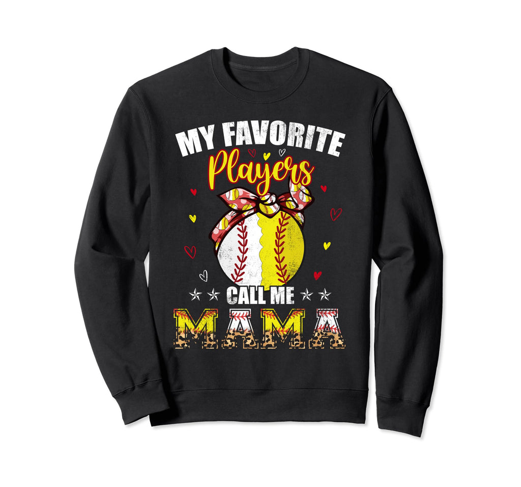 My Favorite Baseball Softball Players Sweatshirt - Minimalist Print Unisex - T-Shirt, Sweatshirt, Hoodie