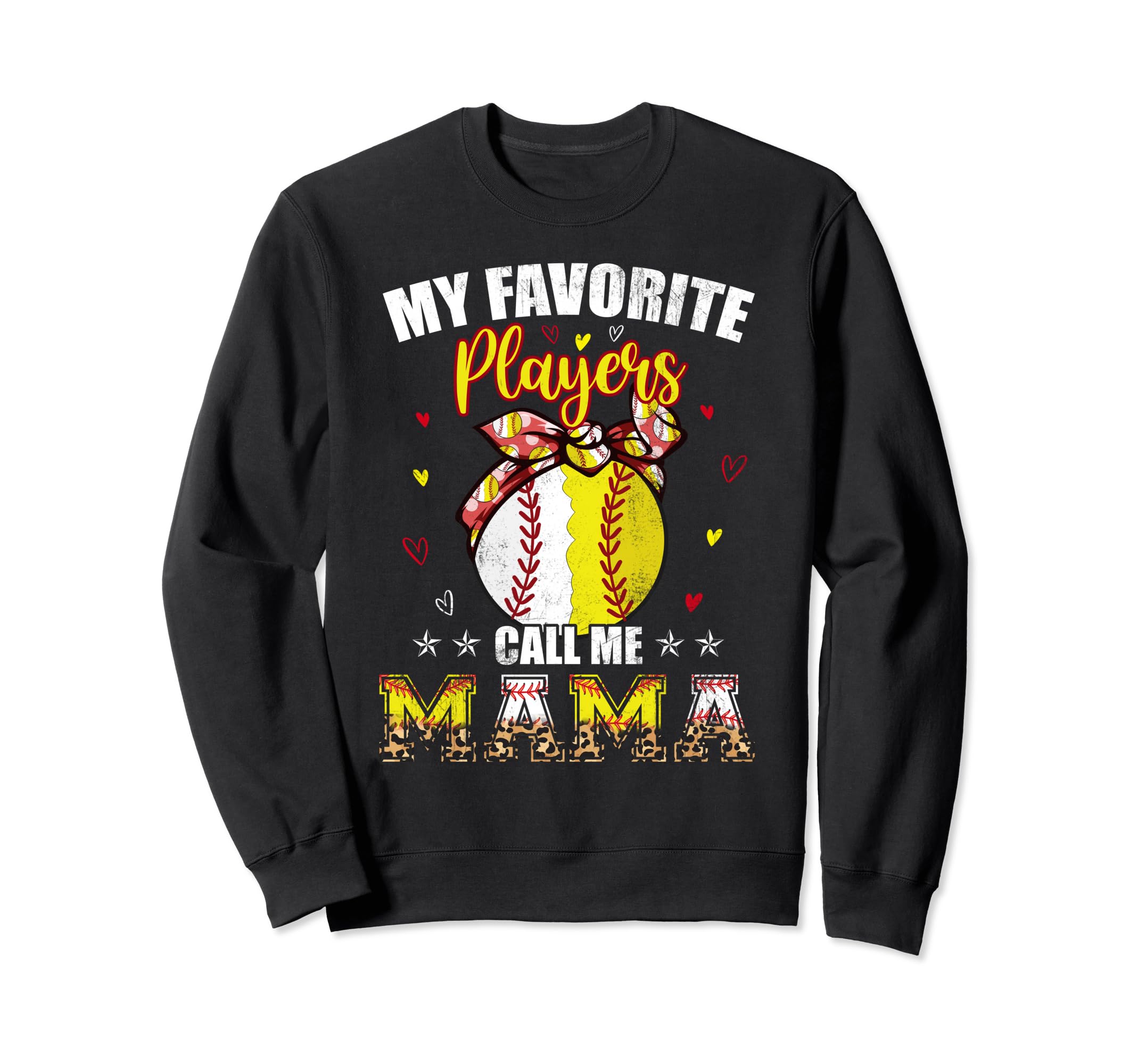 My Favorite Baseball Softball Players Sweatshirt - Minimalist Print Unisex - T-Shirt, Sweatshirt, Hoodie
