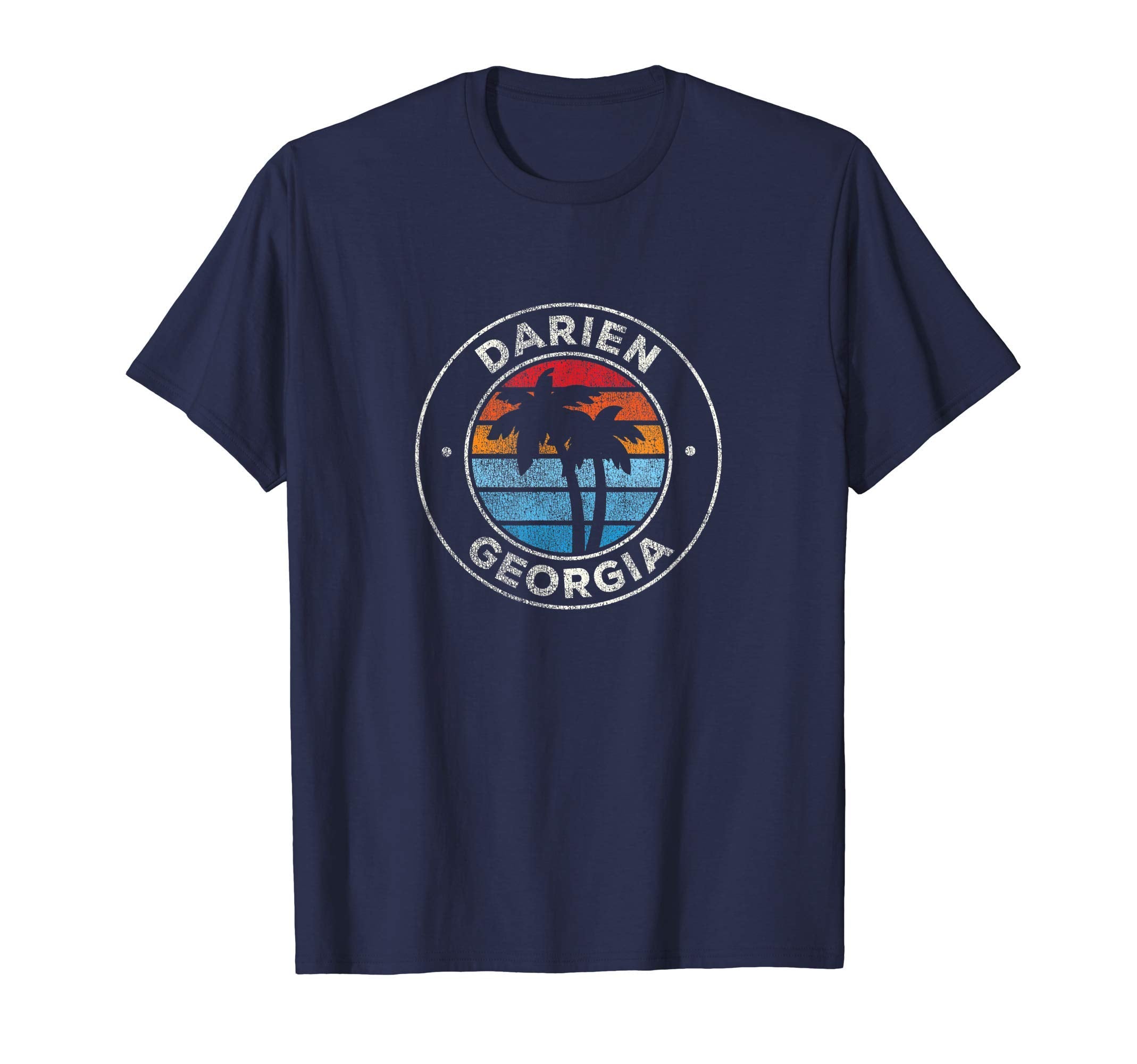 Darien Georgia Ga 70S T-Shirt - Casual Everyday Wear Unisex - T-Shirt, Sweatshirt, Hoodie
