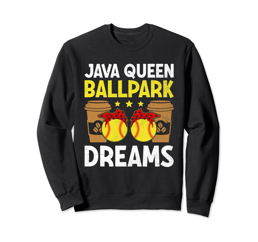 Softball Baseball Mom Player Sweatshirt - Casual Everyday Wear for Adults - T-Shirt, Sweatshirt, Hoodie