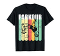 Distressed Parkour Silhouette T-Shirt - Casual Everyday Wear Unisex - T-Shirt, Sweatshirt, Hoodie