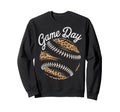 Baseball Game Day Mom Grandma Sweatshirt - Custom Art Print Men Women - T-Shirt, Sweatshirt, Hoodie
