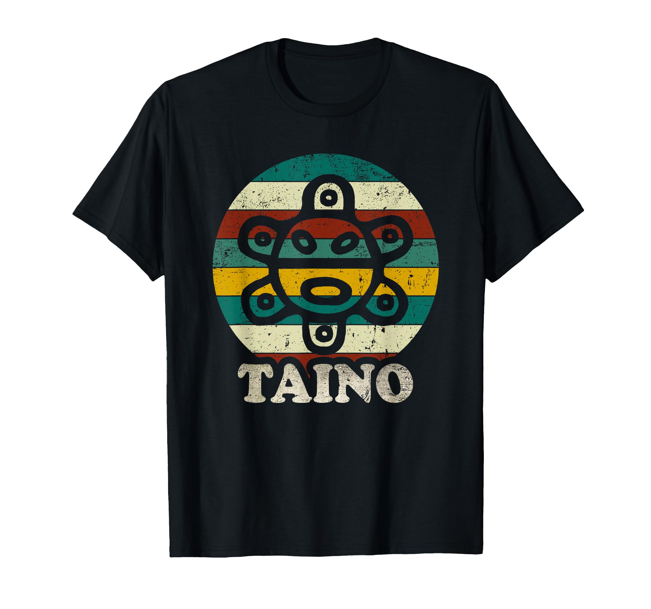 Sun Distressed Taino Sun Symbol Taino T-Shirt - Minimalist Print Unisex - T-Shirt, Sweatshirt, Hoodie