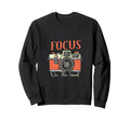 Focus Good Camera Positive Art Sweatshirt - Custom Art Print for Adults - T-Shirt, Sweatshirt, Hoodie
