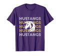 Mustangs Pride School Sports Team T-Shirt - Minimalist Print Men Women - T-Shirt, Sweatshirt, Hoodie