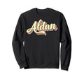 Aldan Art Baseball Font Sweatshirt - Minimalist Print for Adults - T-Shirt, Sweatshirt, Hoodie