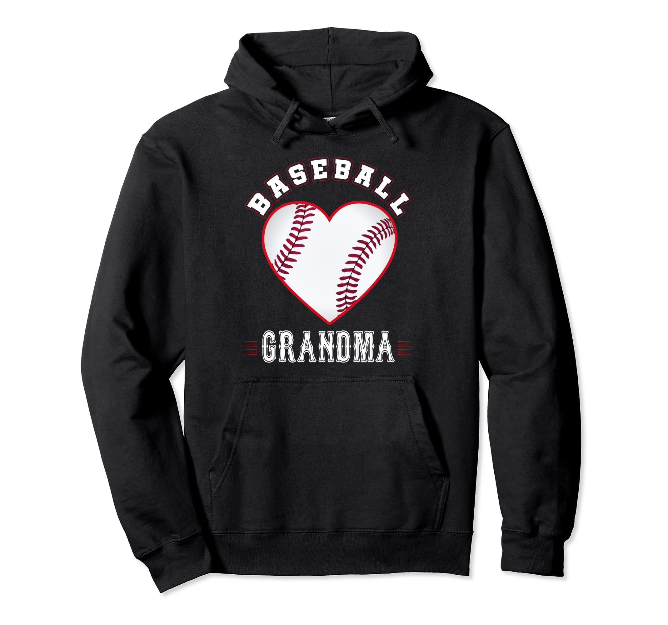 Grandma Baseball Gifts Funny Hoodie - Casual Everyday Wear for Adults - T-Shirt, Sweatshirt, Hoodie
