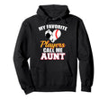 My Favorite Players Call Me Aunt Hoodie - Aesthetic Graphic for Adults - T-Shirt, Sweatshirt, Hoodie