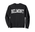 Belmont Nc Distressed White Sweatshirt - Casual Everyday Wear for Adults - T-Shirt, Sweatshirt, Hoodie