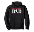 Family Baseball Dad Baseball Parents Hoodie - Aesthetic Graphic Men Women - T-Shirt, Sweatshirt, Hoodie