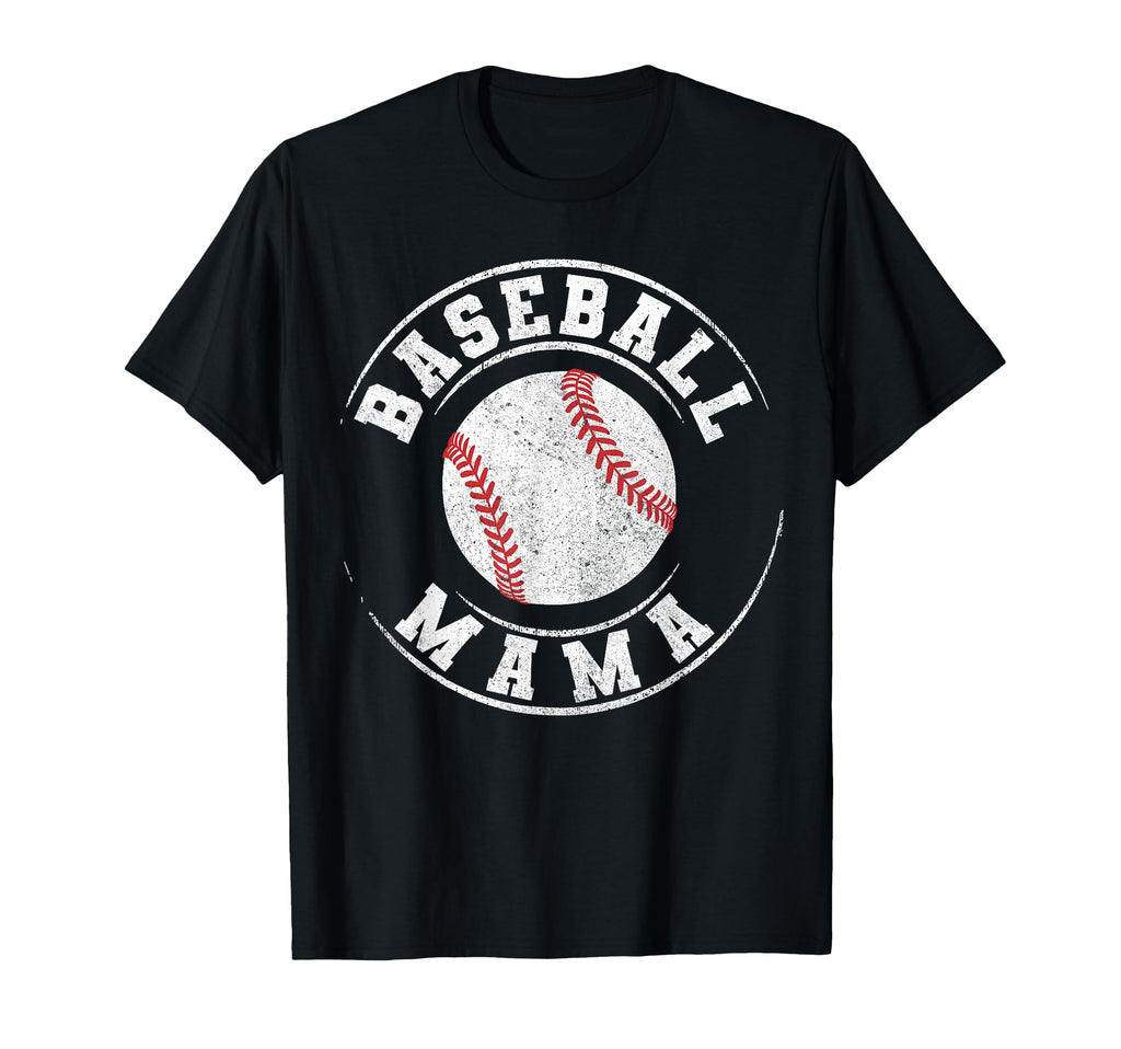 Baseball Mom Baseball Mama Mothers Day T-Shirt - Trendy Graphic for Adults - T-Shirt, Sweatshirt, Hoodie