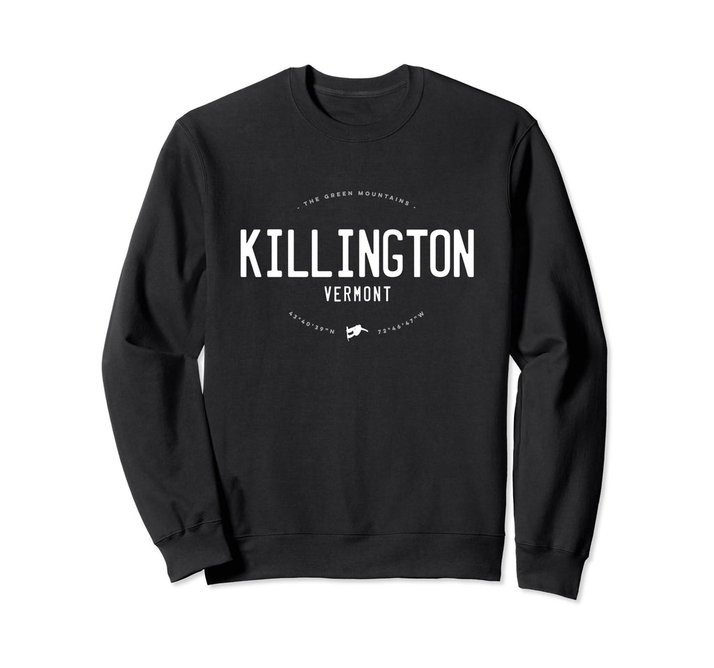 Killington Vermont Distressed Sweatshirt - Casual Everyday Wear Unisex - T-Shirt, Sweatshirt, Hoodie
