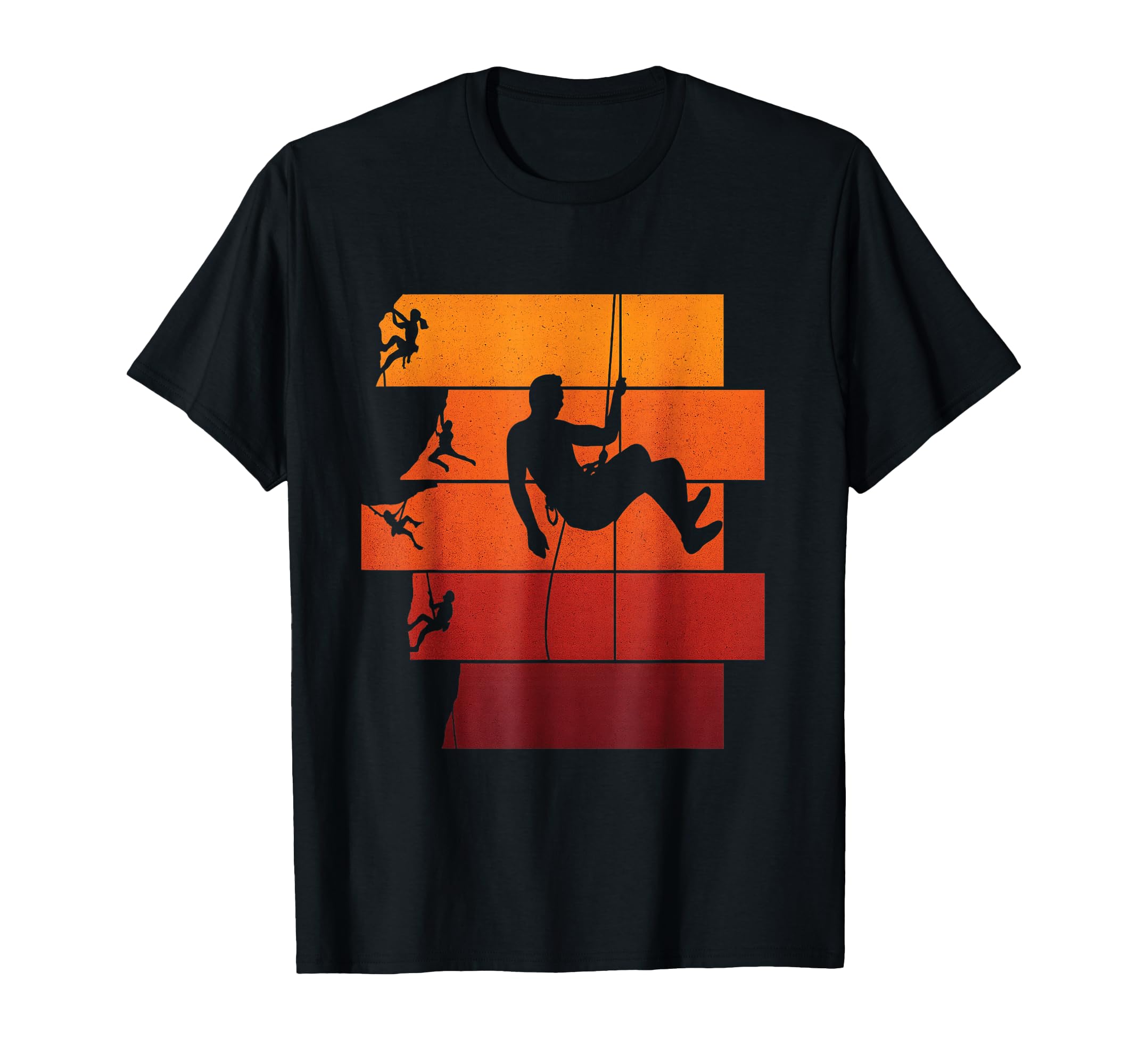 Rock Climbing Sunset Mountain T-Shirt - Graphic Print for Adults - T-Shirt, Sweatshirt, Hoodie
