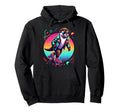 Otter Roller Skates And Sunglasses Rainbow Hoodie - Graphic Print Men Women - T-Shirt, Sweatshirt, Hoodie