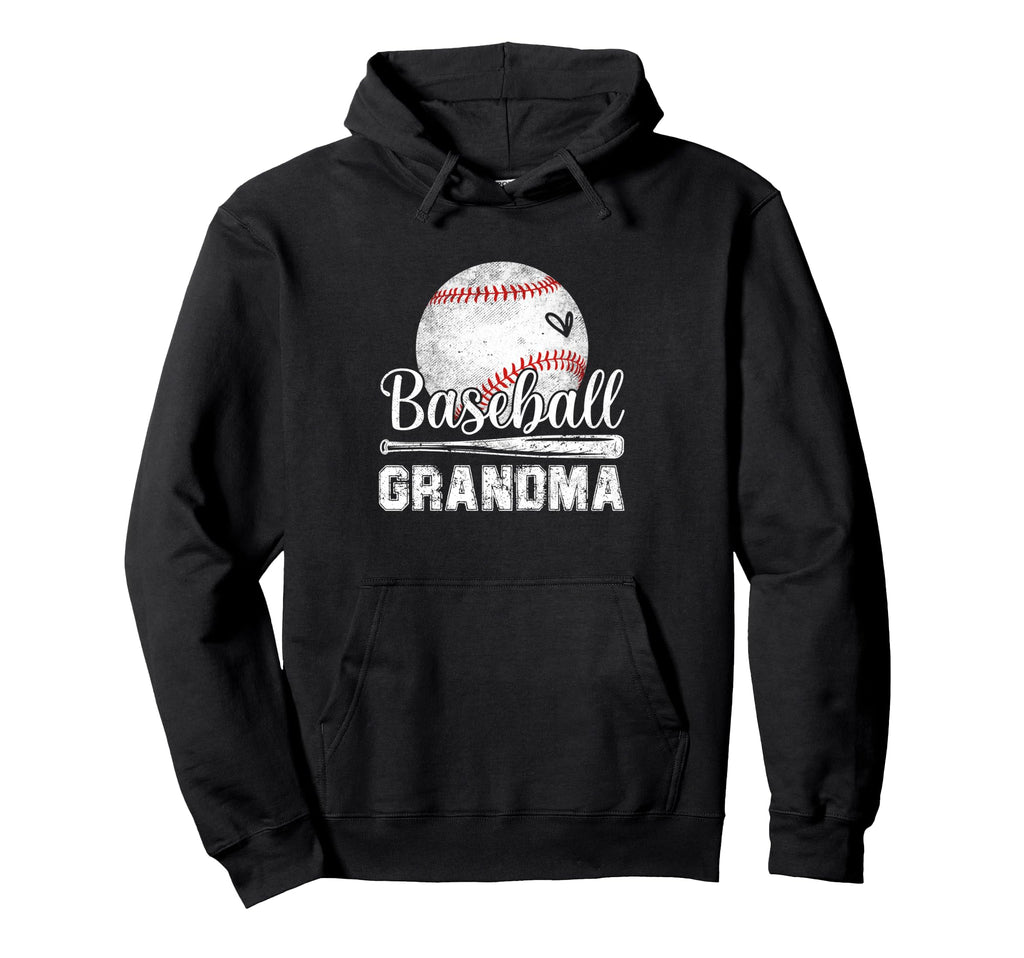 Mothers Day Baseball Grandma Baseball Hoodie - Fun Novelty Design Unisex - T-Shirt, Sweatshirt, Hoodie