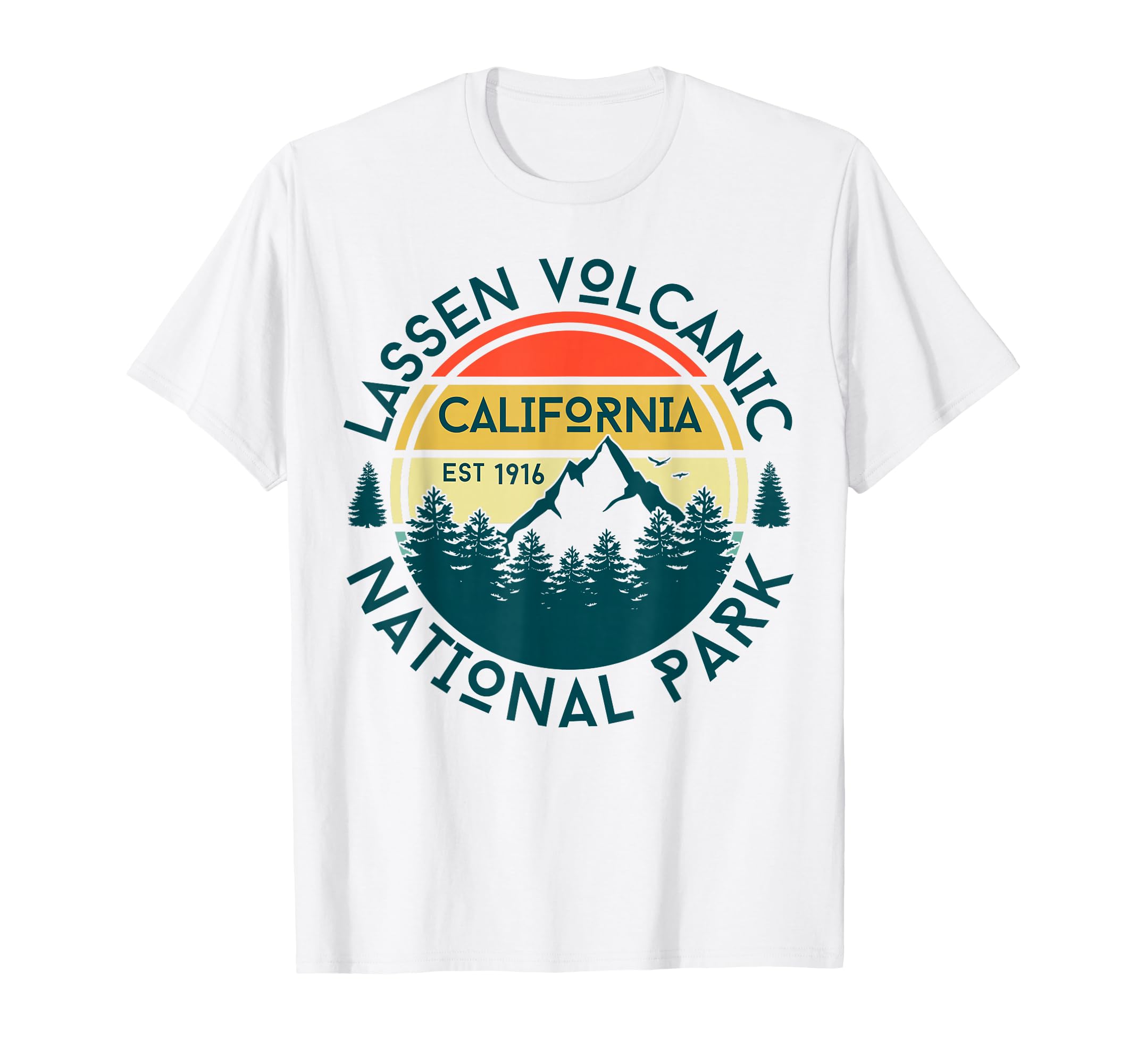 Lassen Volcanic National Park Hoodie - Aesthetic Graphic for Adults - T-Shirt, Sweatshirt, Hoodie