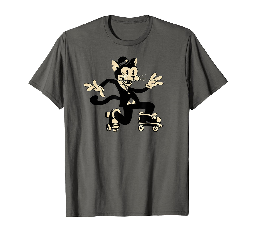 Cat Roller Skates Skater Or T-Shirt - Graphic Print for Adults - T-Shirt, Sweatshirt, Hoodie