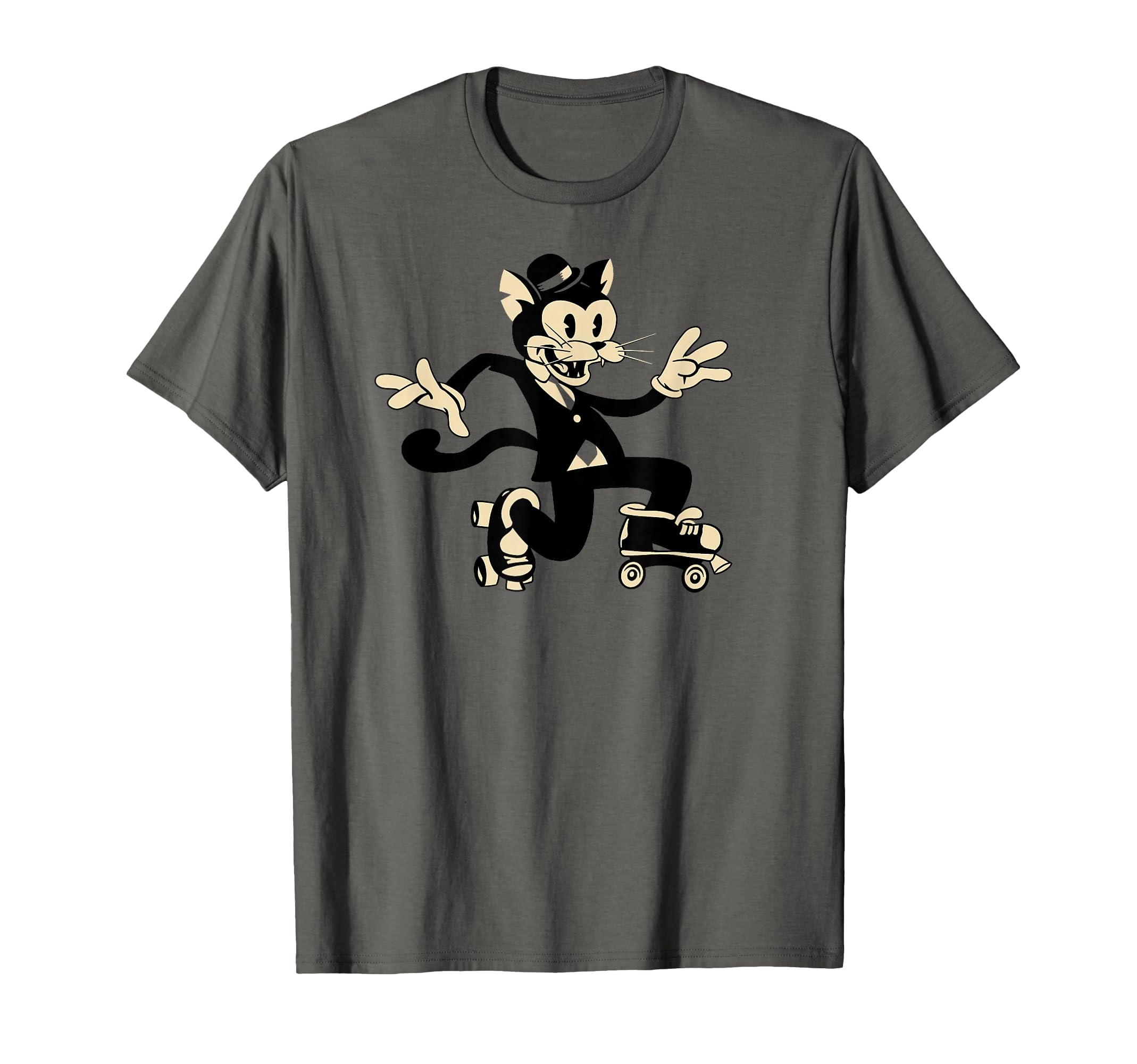 Cat Roller Skates Skater Or T-Shirt - Graphic Print for Adults - T-Shirt, Sweatshirt, Hoodie