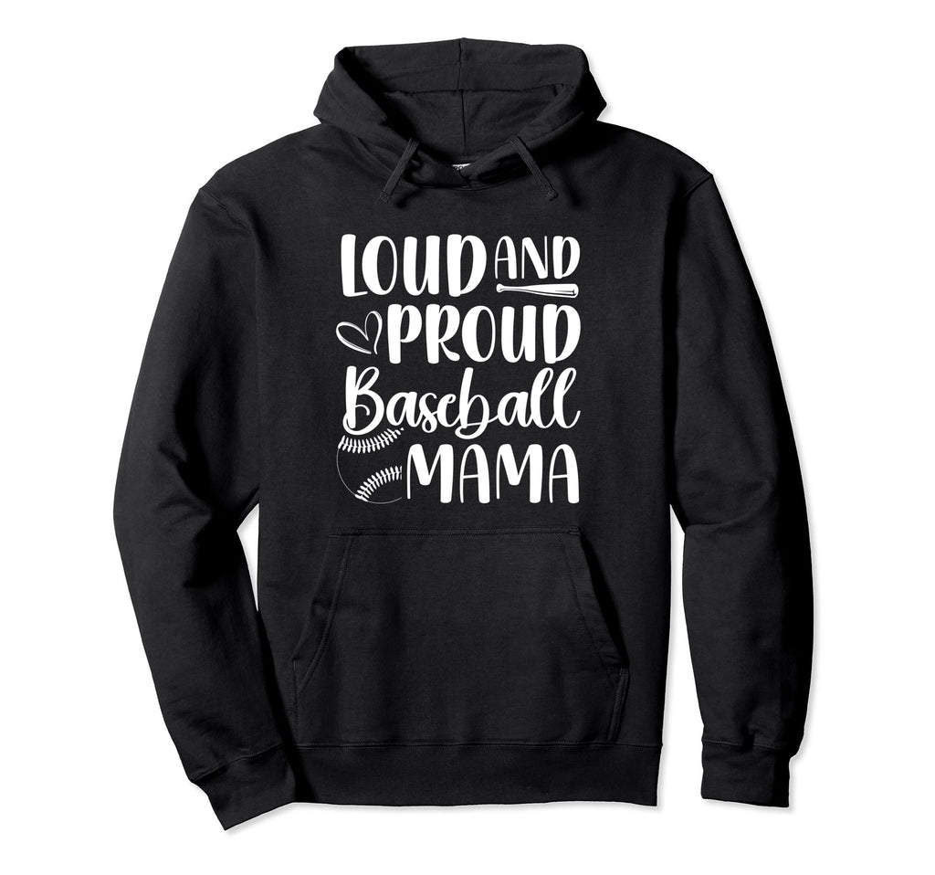 Baseball Mom Baseball Lover Baseball Hoodie - Minimalist Print Men Women - T-Shirt, Sweatshirt, Hoodie