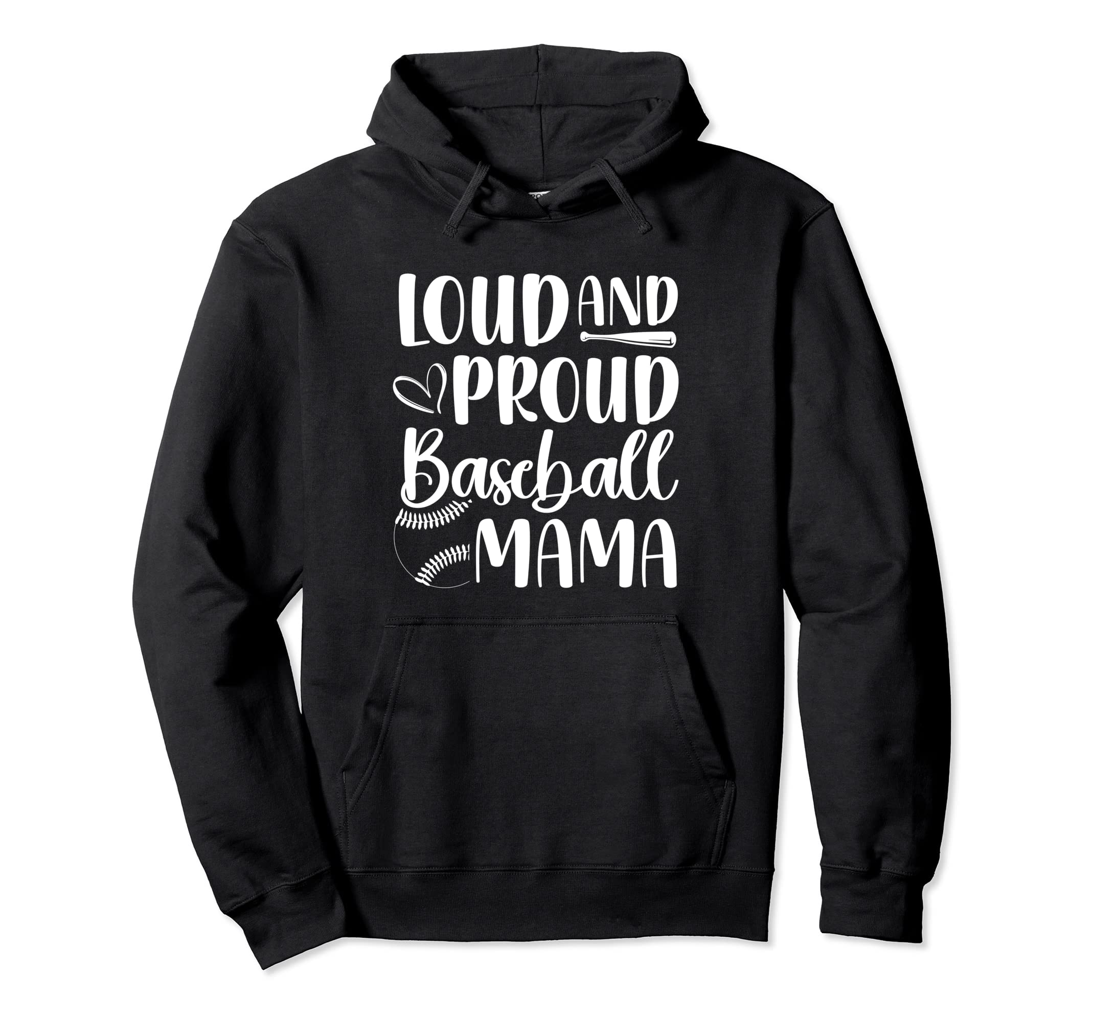 Baseball Mom Baseball Lover Baseball Hoodie - Minimalist Print Men Women - T-Shirt, Sweatshirt, Hoodie