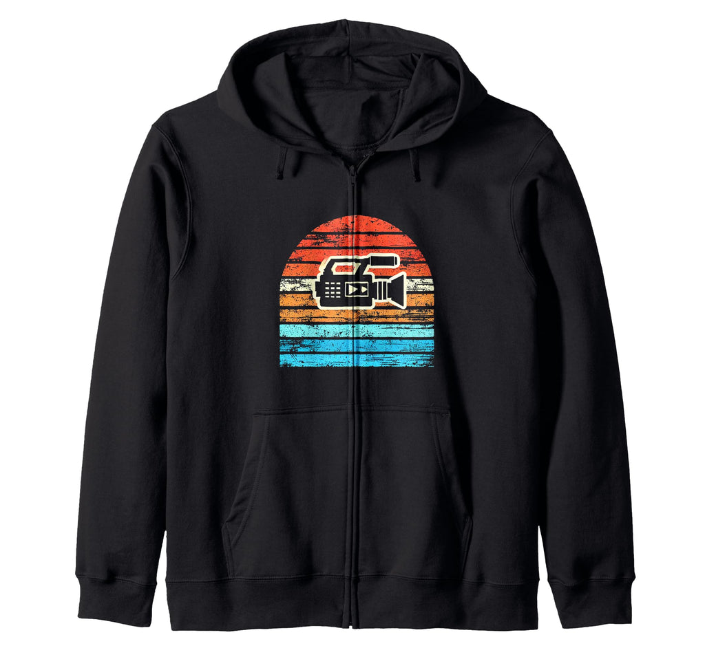Camera Hoodie - Minimalist Print Men Women - T-Shirt, Sweatshirt, Hoodie