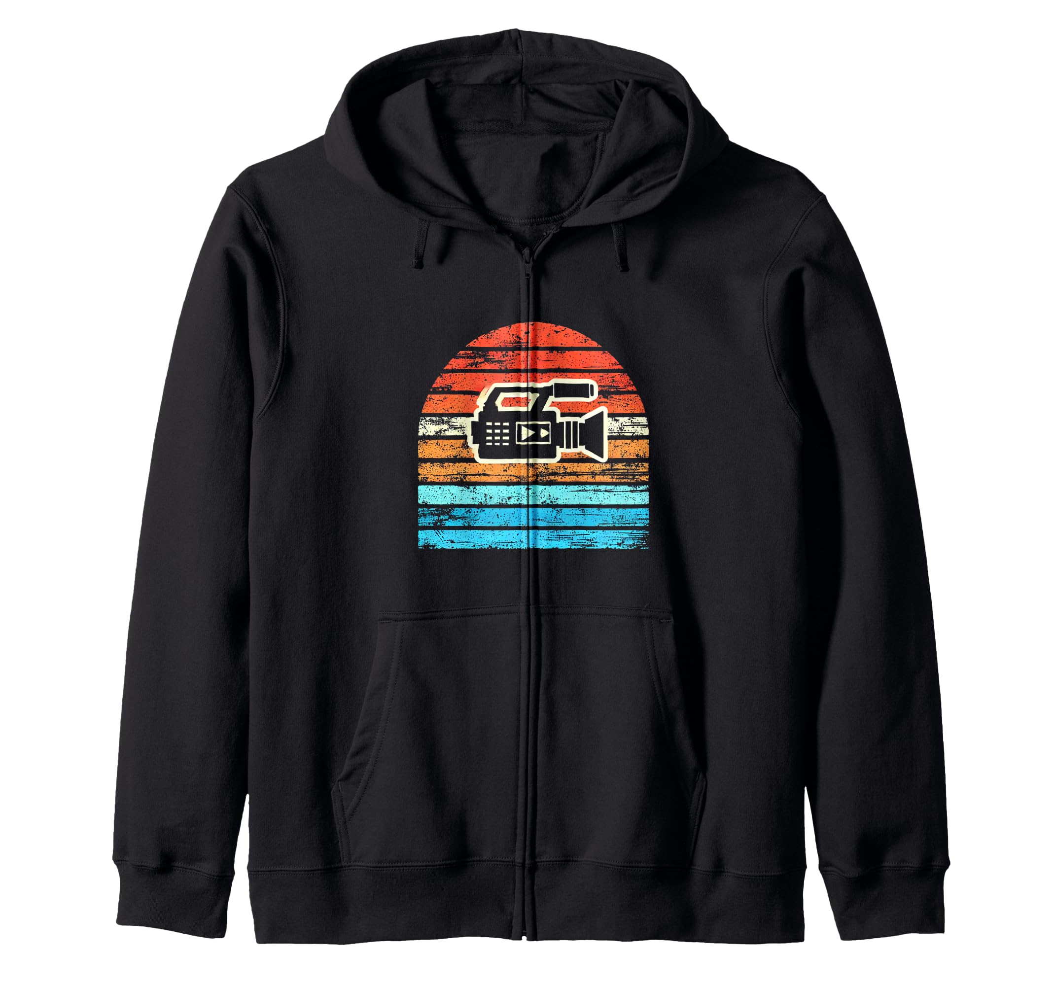 Camera Hoodie - Minimalist Print Men Women - T-Shirt, Sweatshirt, Hoodie
