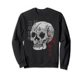 Skull Matchbook Art From Japan Sweatshirt - Graphic Print for Adults - T-Shirt, Sweatshirt, Hoodie