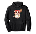 Hamster Witch Red Bow Tie Ribbon 90S Hoodie - Custom Art Print Men Women - T-Shirt, Sweatshirt, Hoodie