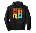 Best Baseball Dad Baseball Baseball Hoodie - Graphic Print for Adults - T-Shirt, Sweatshirt, Hoodie