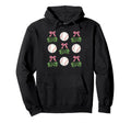 Coquette Baseball And Shamrock St Hoodie - Fun Novelty Design for Adults - T-Shirt, Sweatshirt, Hoodie