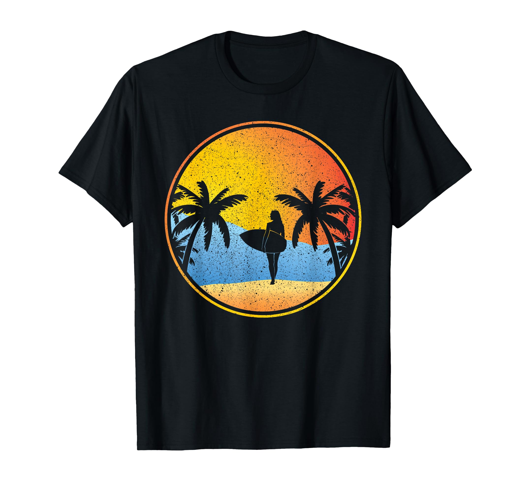 Hippie Surfer Boho 80S T-Shirt - Novelty Apparel Men Women - T-Shirt, Sweatshirt, Hoodie