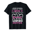 Baseball Player Sister Siblings T-Shirt - Minimalist Print Men Women - T-Shirt, Sweatshirt, Hoodie