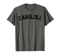 Carolina Distressed Font T-Shirt - Unique Graphic Men Women - T-Shirt, Sweatshirt, Hoodie