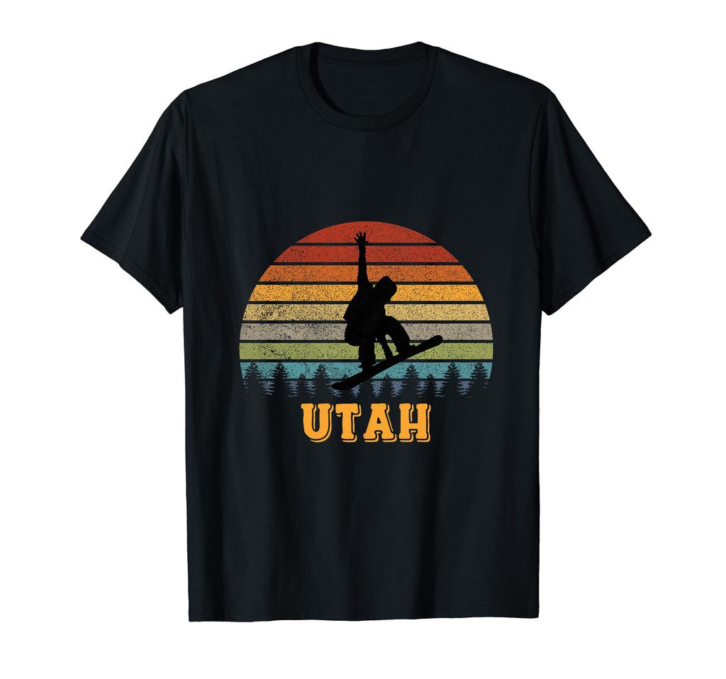 Utah Sun Snowboarding Snowboarder T-Shirt - Streetwear Style for Adults - T-Shirt, Sweatshirt, Hoodie