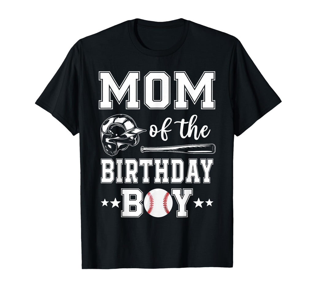 Baseball Mom Birthday Baseball T-Shirt - Aesthetic Graphic for Adults - T-Shirt, Sweatshirt, Hoodie