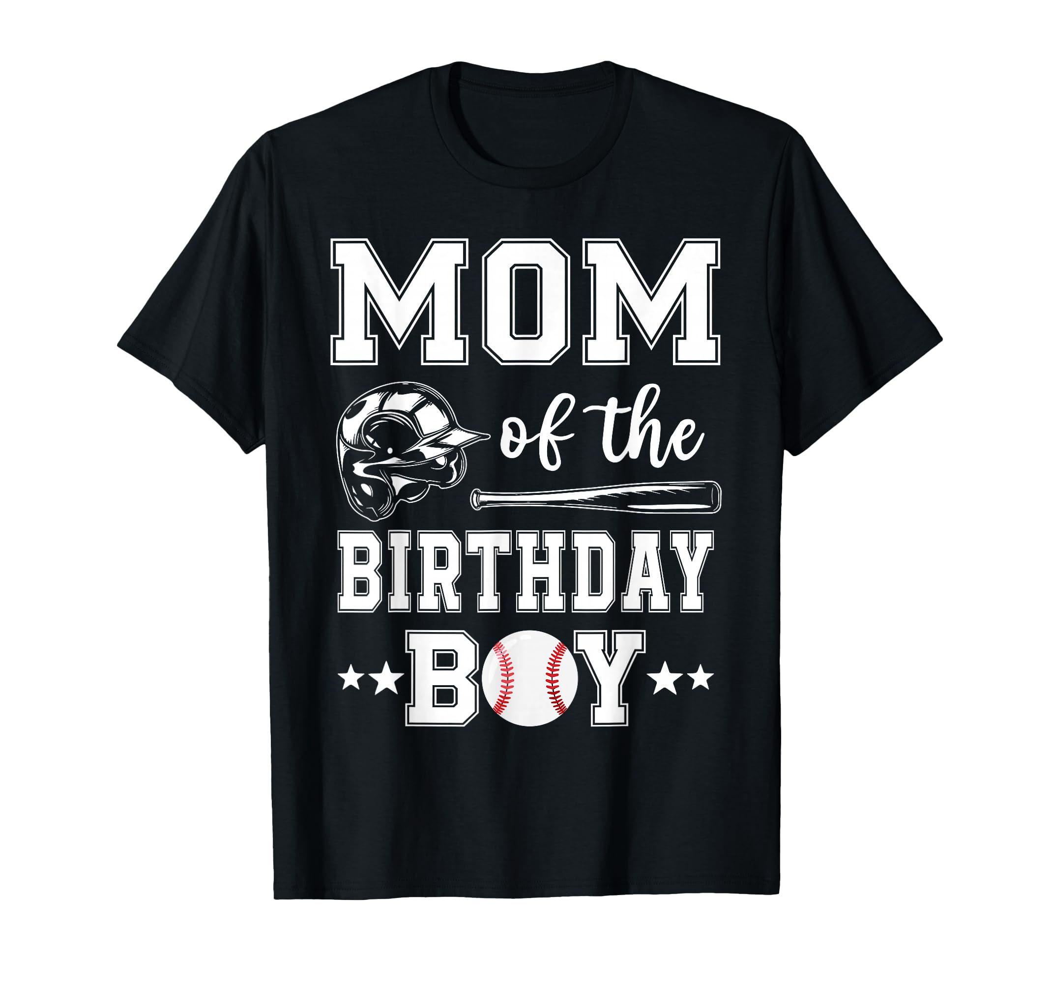 Baseball Mom Birthday Baseball T-Shirt - Aesthetic Graphic for Adults - T-Shirt, Sweatshirt, Hoodie