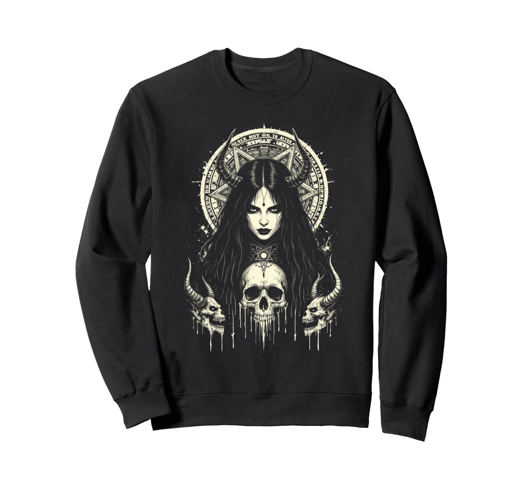 Gothic Aesthetic Grunge Y2K Sweatshirt - Casual Everyday Wear Men Women - T-Shirt, Sweatshirt, Hoodie