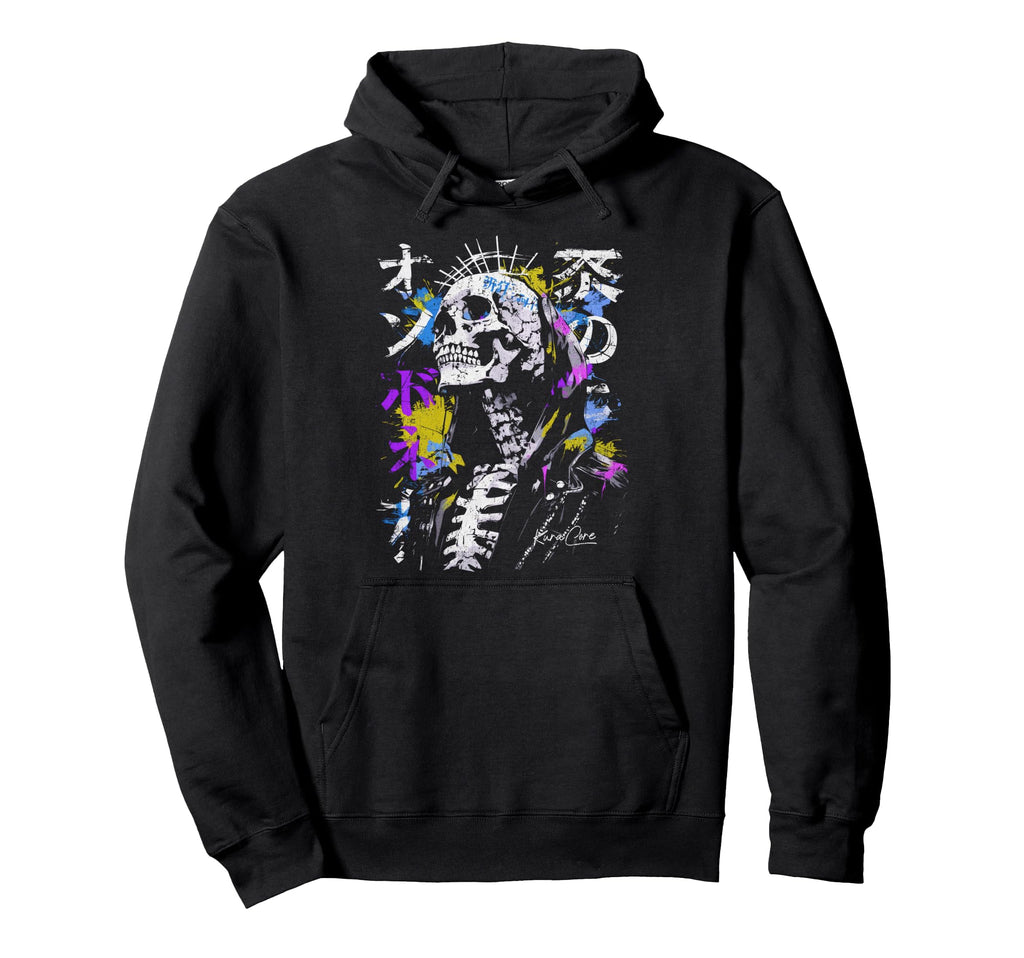 Japanese Streetwear Cyberpunk Y2K Hoodie - Aesthetic Graphic for Adults - T-Shirt, Sweatshirt, Hoodie