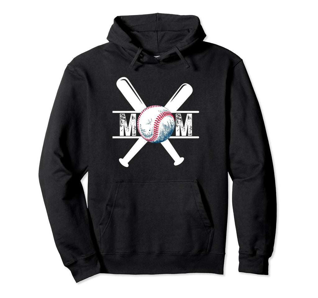 Baseball Mom Hoodie - Aesthetic Graphic for Adults - T-Shirt, Sweatshirt, Hoodie