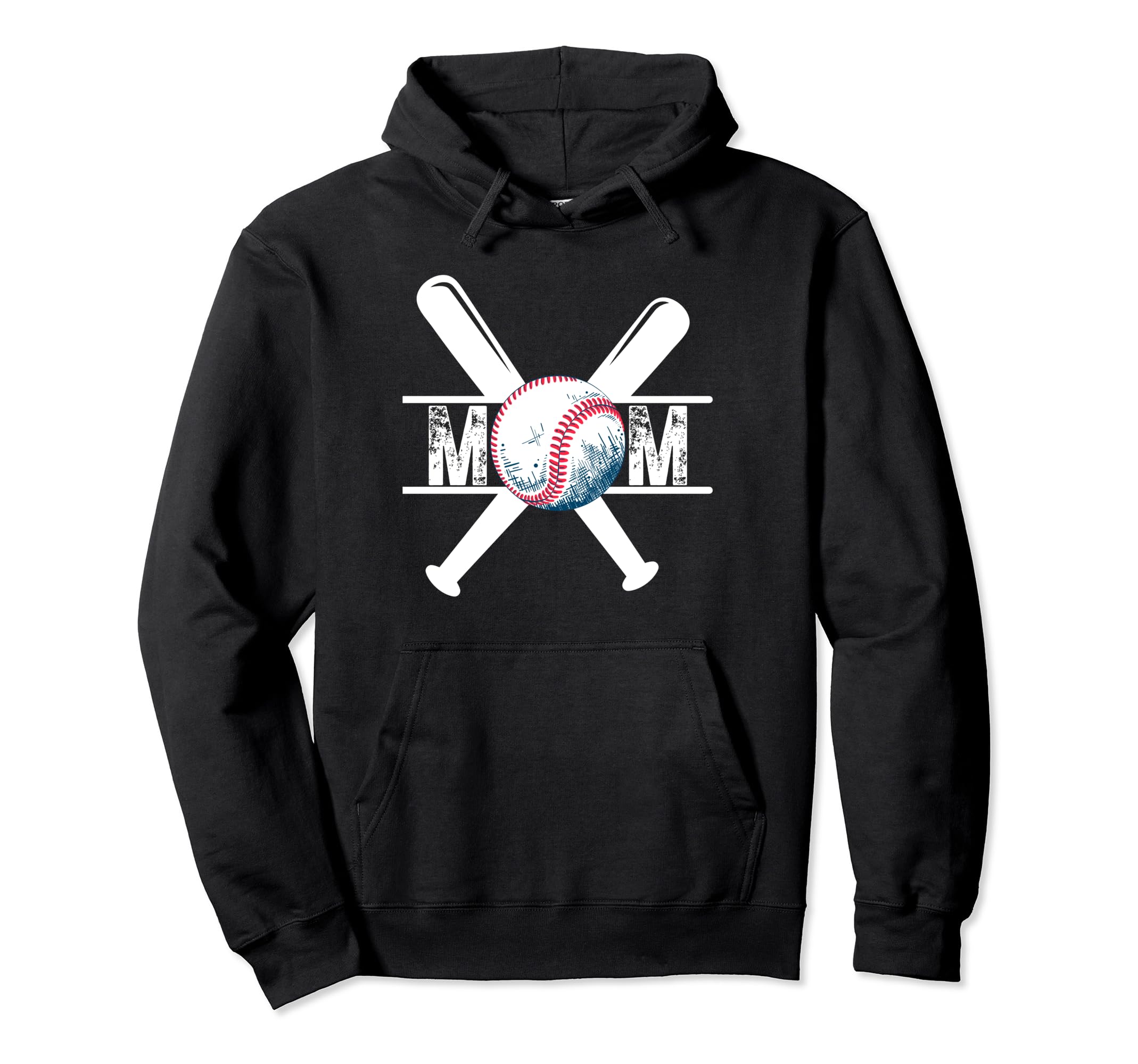 Baseball Mom Hoodie - Aesthetic Graphic for Adults - T-Shirt, Sweatshirt, Hoodie